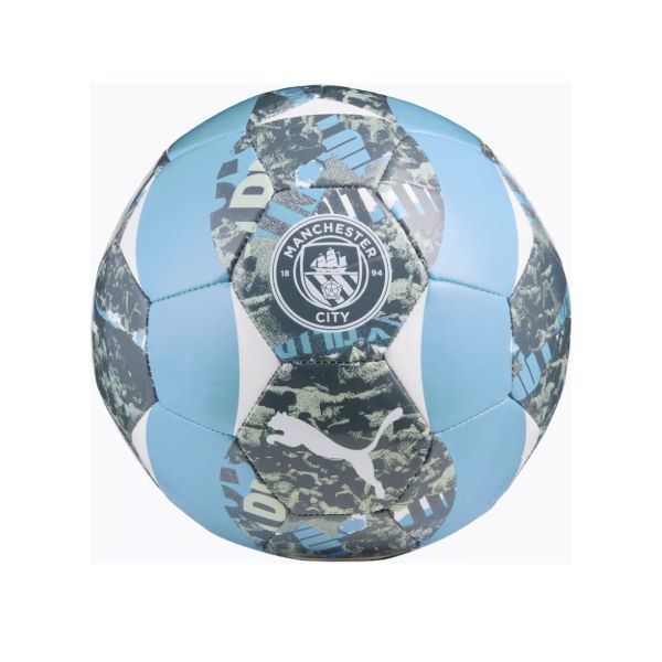 (Mis 5) Pallone PUMA MANCESTER CITY Prematch (Azzurro-Grigio)…X30